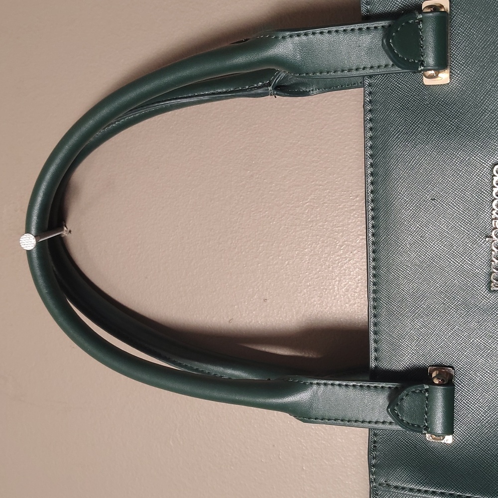 Roccobarocco Dark Green Tote Purse - Picture 5 of 9